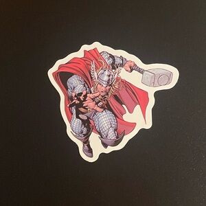 Thor Superhero Sticker